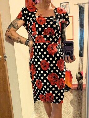 Rockabilly Swing Dress Size Medium